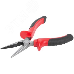 Тонконосы ''Оптима'', двухцветные обрезиненные ручки, полированная сталь 165 мм - фото 6