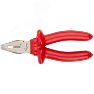 Плоскогубцы комбинированные ''Энергия'',1000 В, никелир.покрытие, 2-хслойные изолированные ручки 180 мм - фото 4