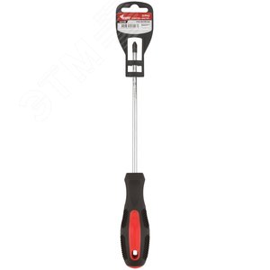 Отвертка ''Мастер'', CrV сталь, прорезиненная ручка 6х150 мм РН2 - фото 3