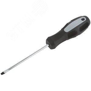 Отвертка ''Мастер'', CrV сталь, прорезиненная ручка 4х100 мм SL - фото 2