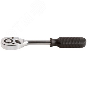 Вороток (трещотка), механизм легированная сталь 40Cr, пластиковая ручка, 1/2'', 24 зубца