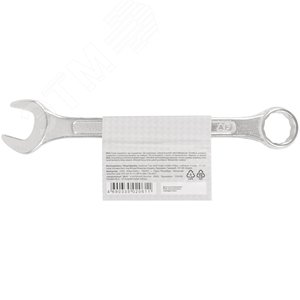 Ключ комбинированный, цинковое покрытие 18 мм - фото 4