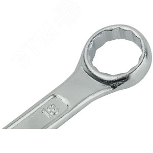 Ключ комбинированный, цинковое покрытие 18 мм - фото 6