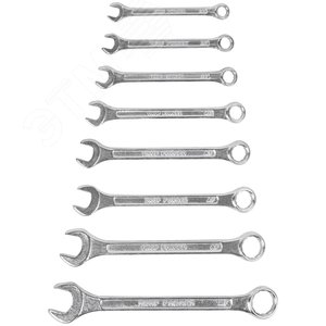 Ключи комбинированные ''Стандарт'', набор 8 шт (8-19 мм) - фото 2