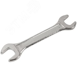 Ключ рожковый, цинковое покрытие 12х13 мм - фото 2