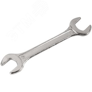 Ключ рожковый, цинковое покрытие 17х19 мм - фото 2