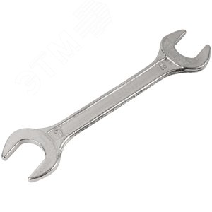 Ключ рожковый, цинковое покрытие 19х22 мм - фото 2