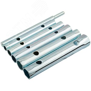 Ключи трубчатые, набор 6 шт (8-17 мм) - фото 2