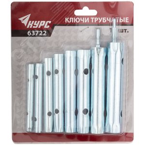 Ключи трубчатые, набор 10 шт (6-22 мм) - фото 3