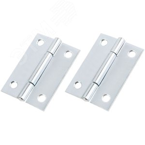 Петли универсальные, набор 2 шт., цинк 50x35 мм - фото 2