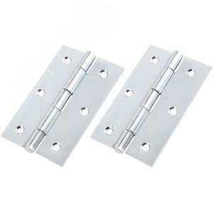 Петли универсальные, набор 2 шт., цинк 75x50 мм - фото 2