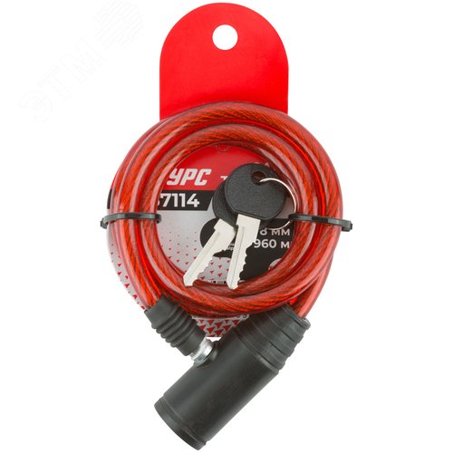 Замок тросовый  8х960 мм - фото 3