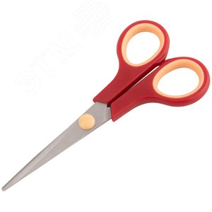 Ножницы бытовые нержавеющие, прорезиненные ручки, толщина лезвия 1.4 мм, 135 мм - фото 2