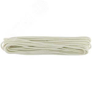 Фал капроновый плетеный 16-ти прядный с сердечником 10 мм х 20 м, р/н= 800 кгс