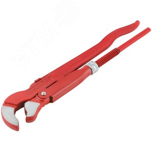 Ключ трубный газовый 45 градусов (тип S) инструментальная сталь 1'' (300 мм) - фото 2