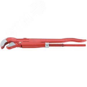 Ключ трубный газовый 45 градусов (тип S) инструментальная сталь 1'' (300 мм) - фото 4