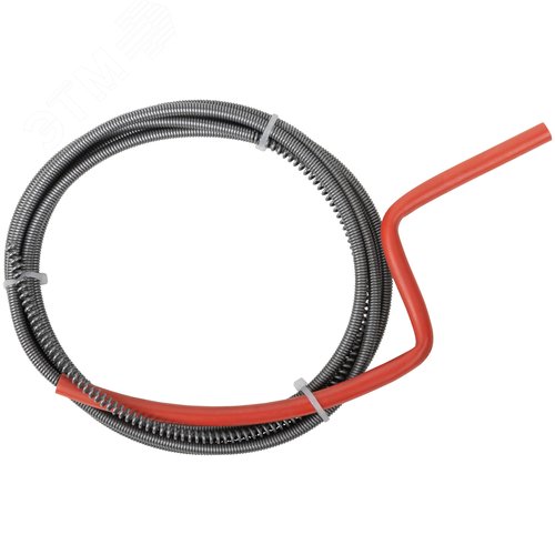 Трос сантехнический для чистки труб 2,5 м x 6,0 мм - фото 1