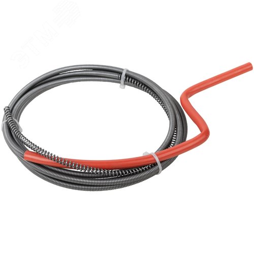 Трос сантехнический для чистки труб 2,5 м x 6,0 мм - фото 2