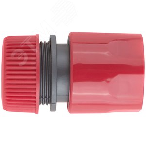 Соединитель пластиковый 1/2'', автостоп - фото 1