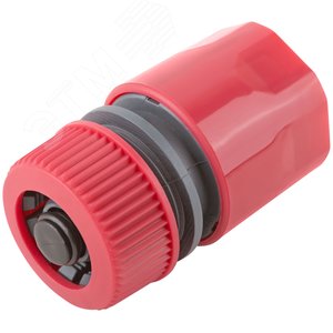 Соединитель пластиковый 1/2'', автостоп - фото 2