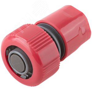 Соединитель пластиковый 3/4'', автостоп - фото 2