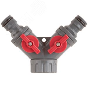 Изображение товара Распределитель 2-х канальный, внутренняя резьба основания 3/4' (шт)