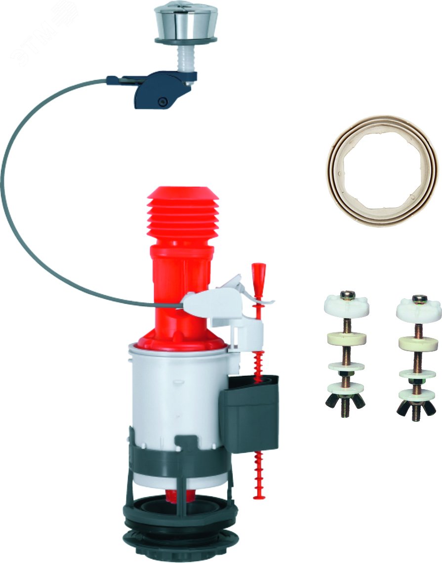 Изображение товара Сливной механизм MW2 с двумя режимами слива и гофрированным переливом