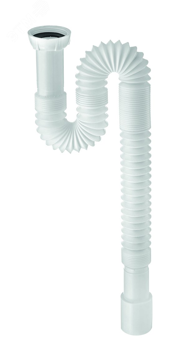 Изображение товара Сифон гофрированный для раковины без выпуска 1'1/4x32/40 мм L800 мм