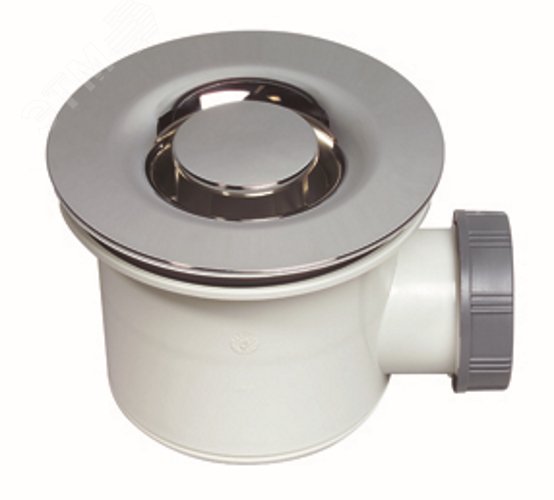 Изображение товара Сифон для душевого поддона TOURBILLON D90 мм выход D40 мм французский производитель