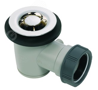 Изображение товара Сифон для душевого поддона WIRQUIN TOURBILLON D50 мм выход 40 мм