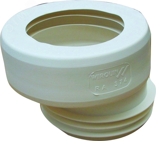 Изображение товара Манжета для унитаза эксцентрическая D110 мм L95 мм WIRQUIN