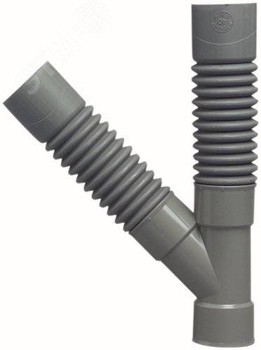 Изображение товара Гибкая Y-образная муфта MAGICOUDE D40 мм для канализации