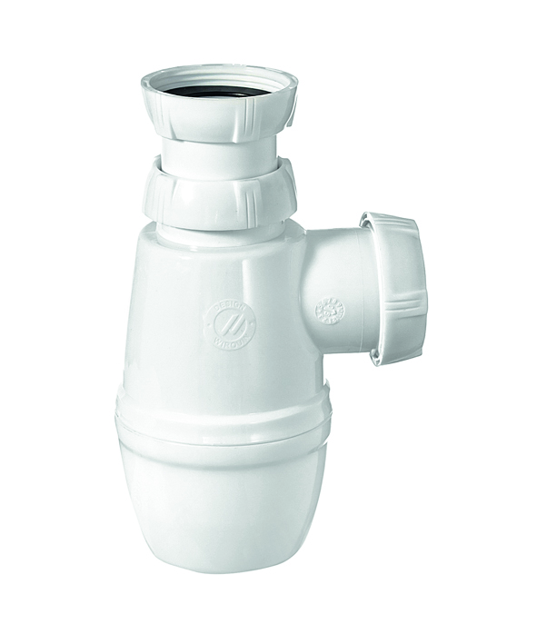 Сифон МИНОР для мойки без выпуска 1'1/2x40 мм