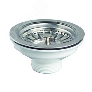 Изображение товара Выпуск для мойки чаша D90 мм из нержавеющей стали (шт)