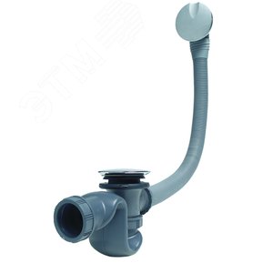 Изображение товара Слив-перелив SB500 полуавтомат вентиль и клапан латунь хром, L600 мм (шт)