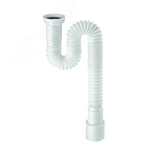 Изображение товара Сифон гофрированный для мойки без выпуска 1'1/2x40/50 мм L1200 мм (шт)
