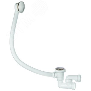 Изображение товара Слив-перелив QUICK CLAC с регулируемым сифоном вентиль и клапан ABS хром, L700 мм (шт)