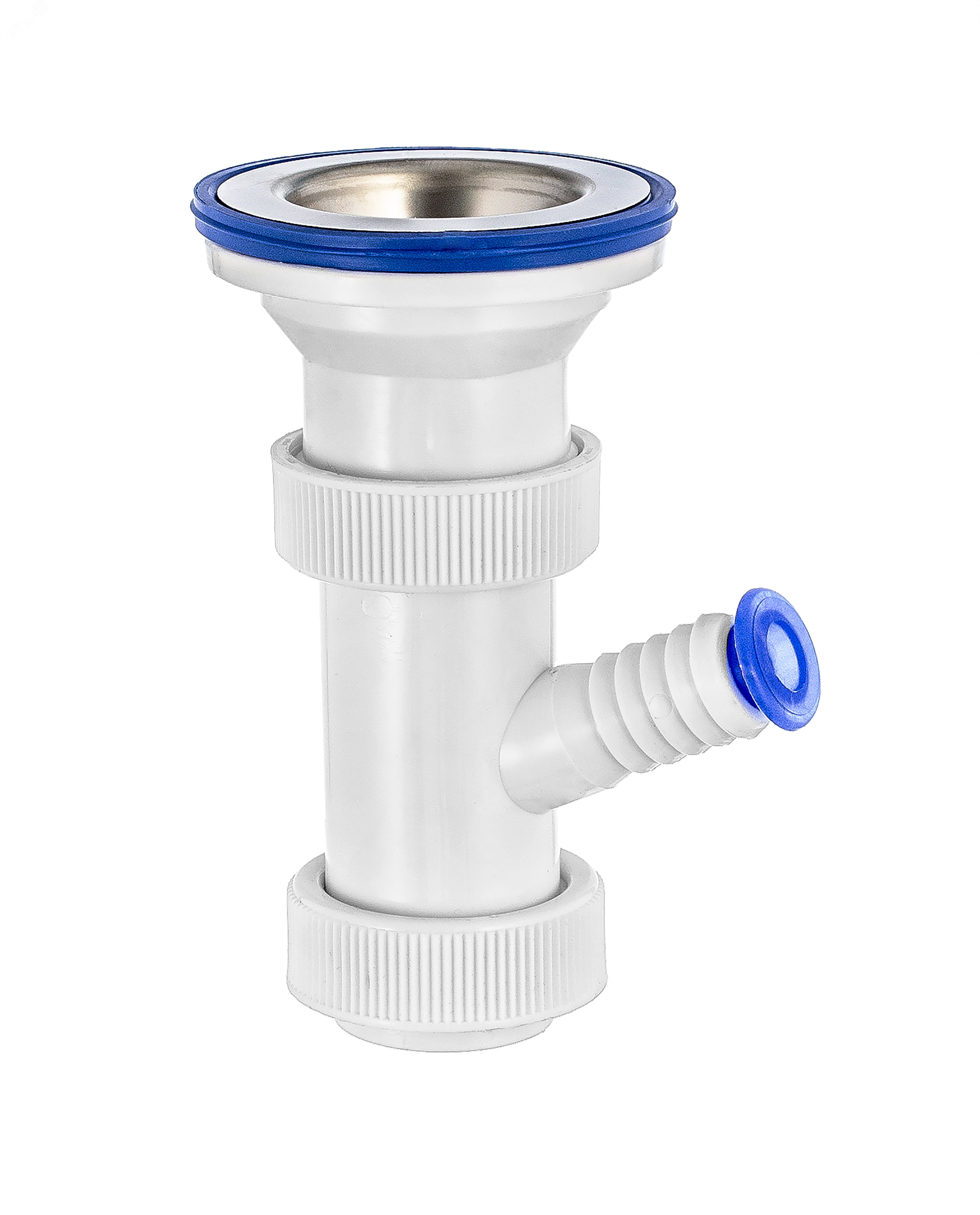 Изображение товара Выпуск для сифона серии ЭЛИТ D70 мм с отводом 1'1/2 для кухонных моек