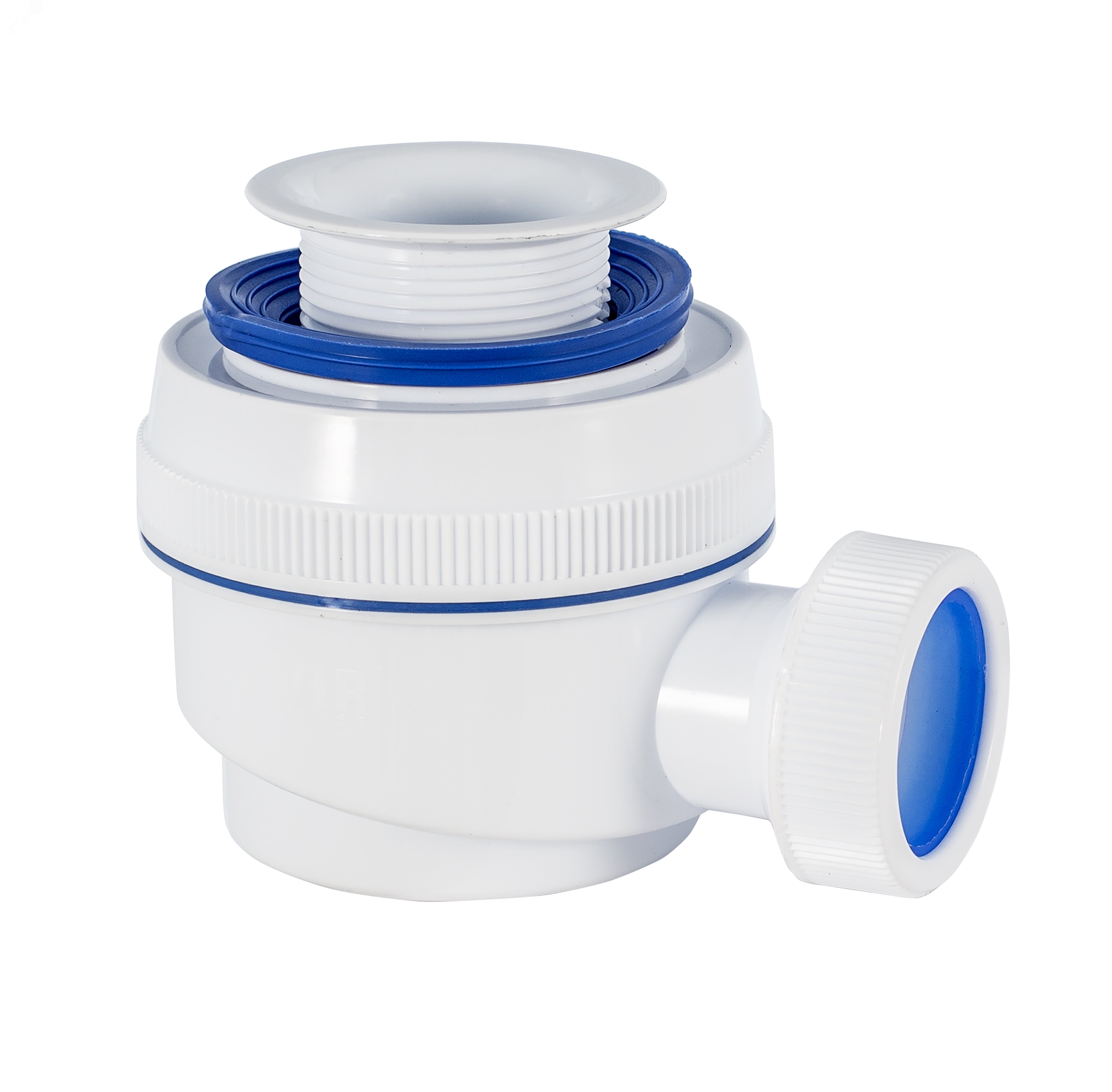 Изображение товара Сифон для душевого поддона с пластмассовым выпуском 1'1/2