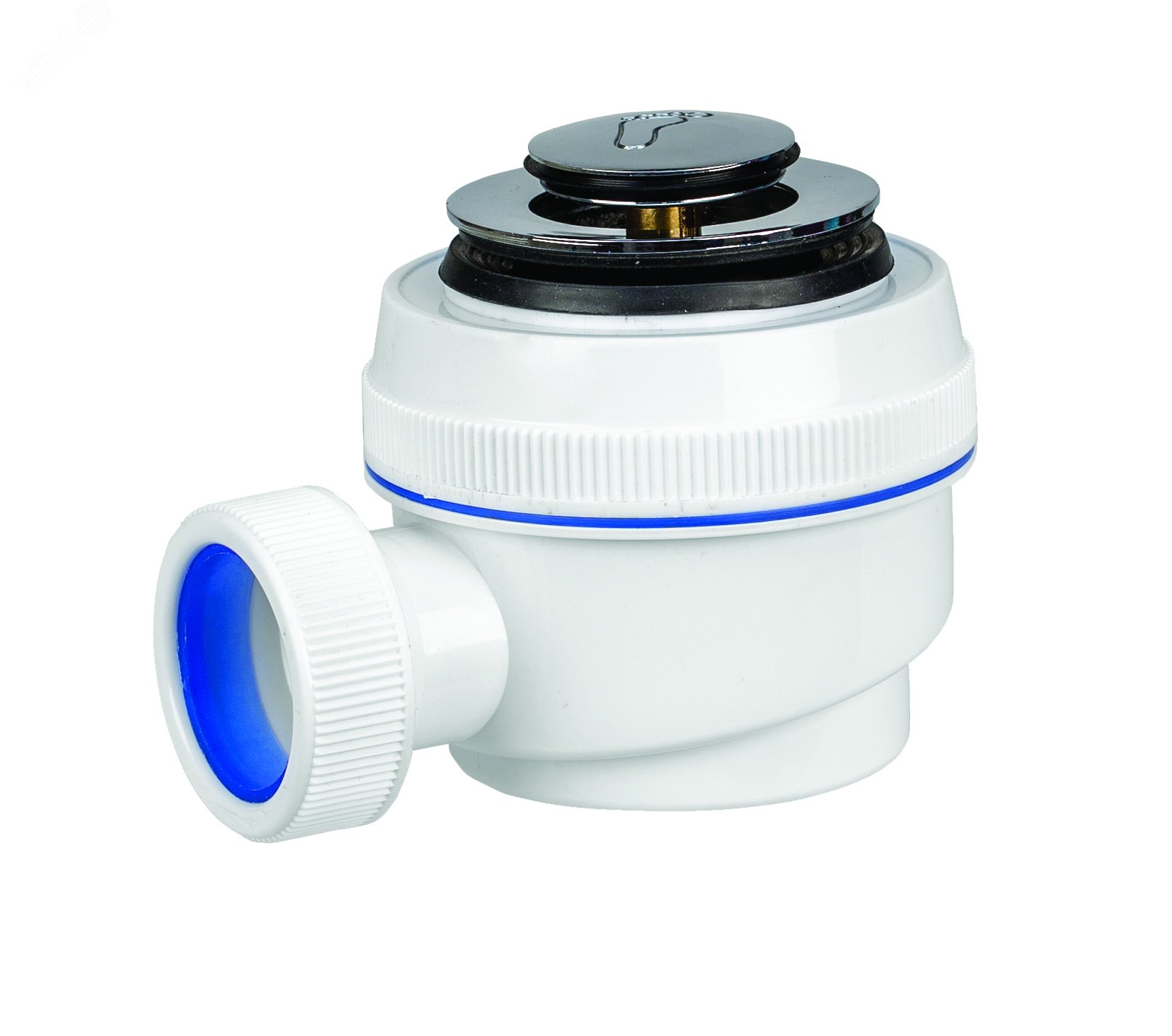 Изображение товара Сифон для душевого поддона ЭЛИТ 50 мм с выпуском Клик-Клак Россия