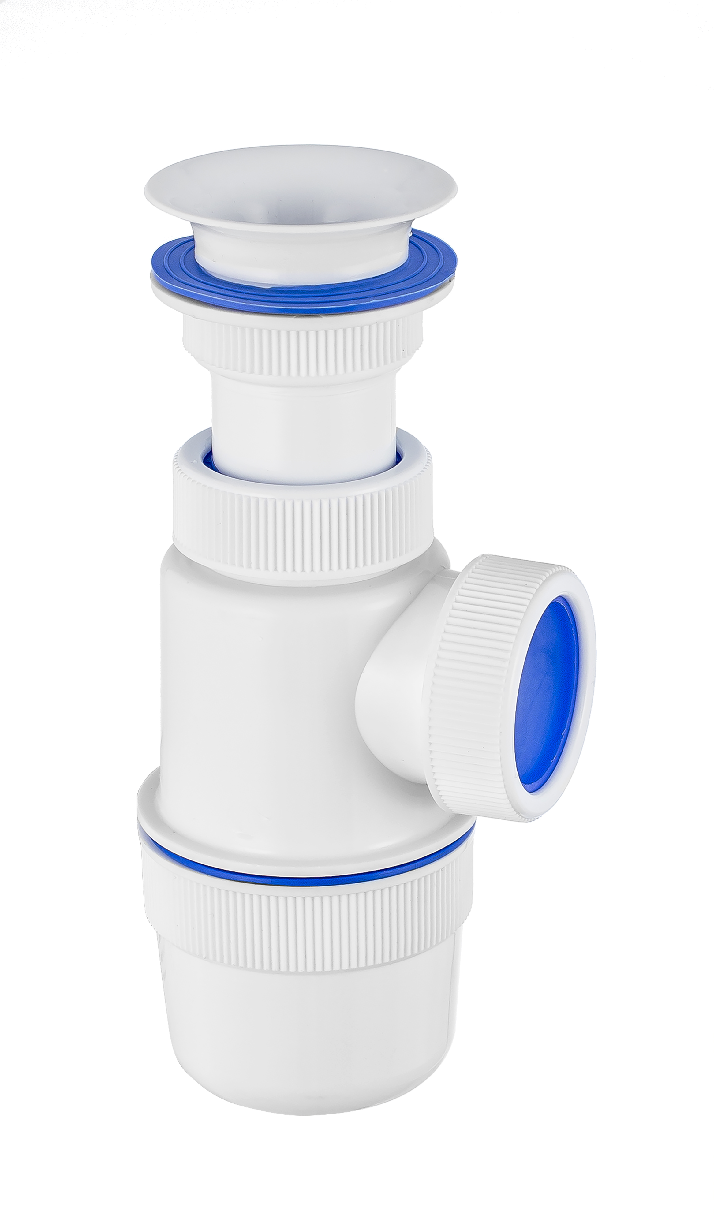 Сифон ЭЛИТ для моек и раковин 1'1/4X40 мм пластиковая чашка 63 мм