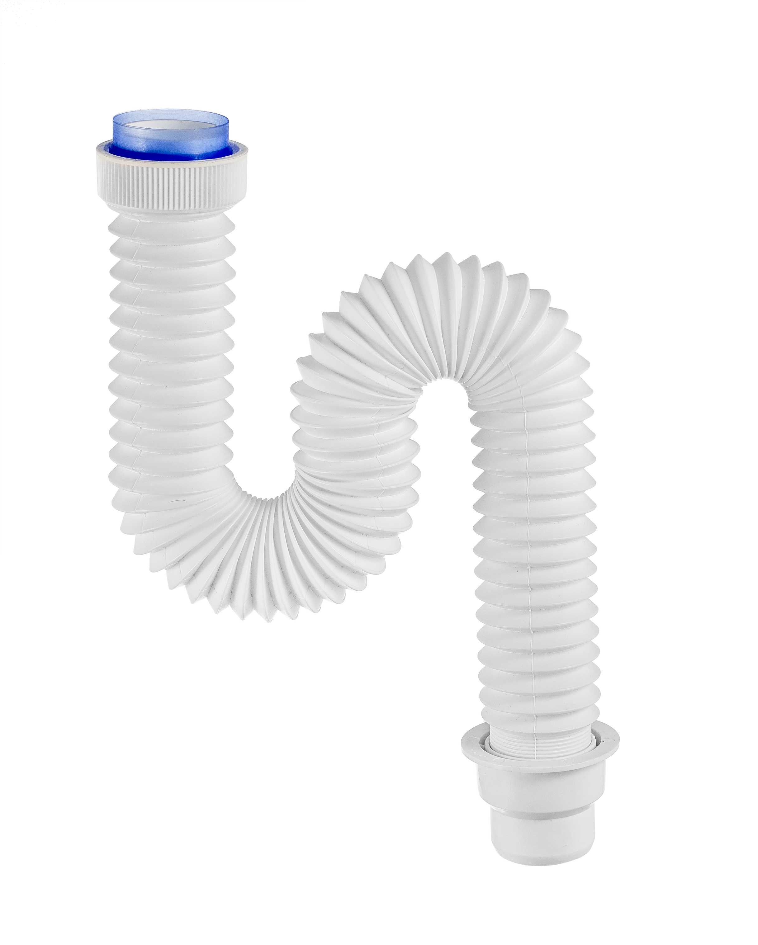 Сифон ЭЛИТ гофрированный без выпуска L600 мм 1'1/2 - D40/50