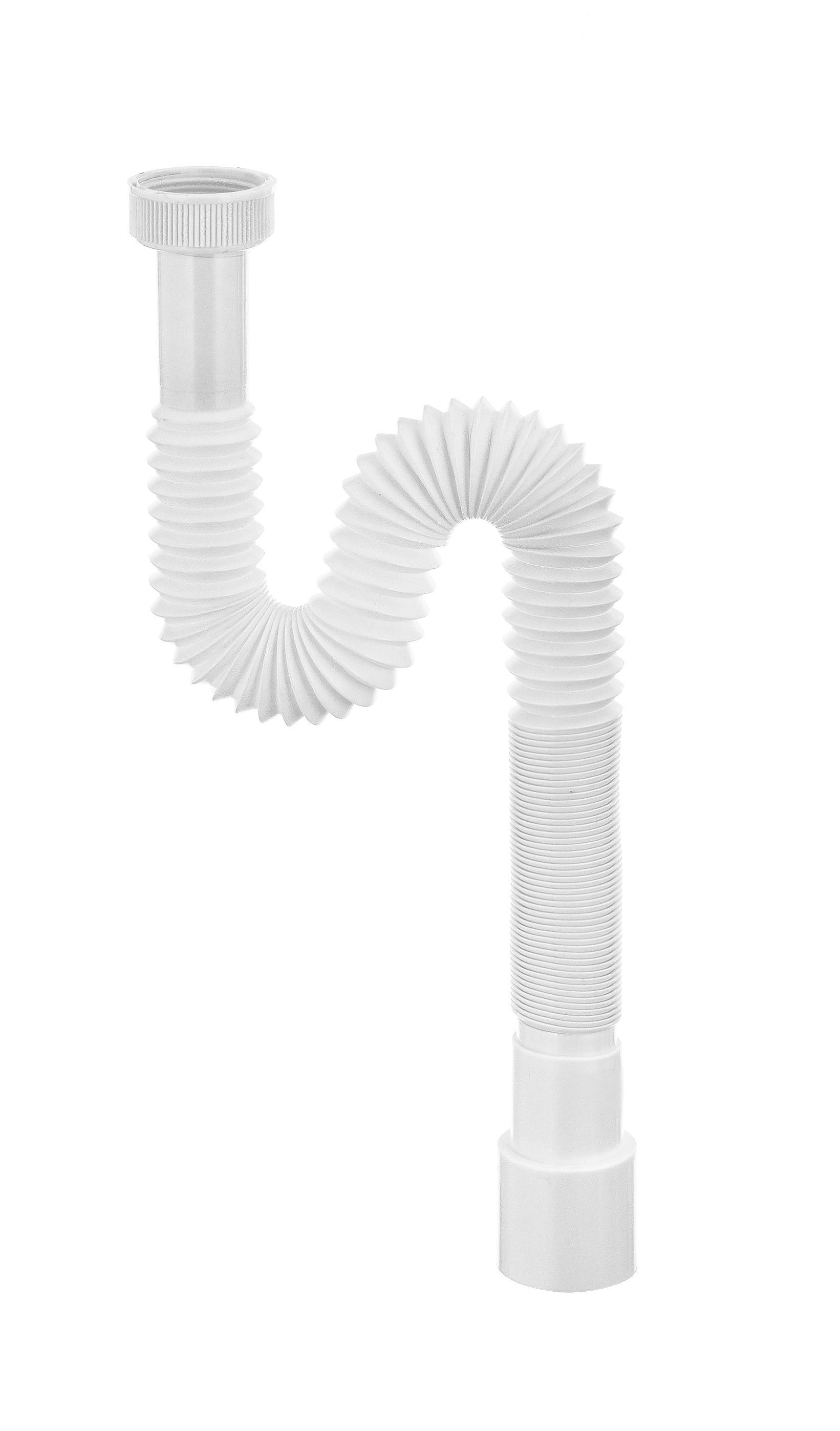 Сифон МИНИ ЭЛИТ гофрированный без выпуска стандарт L800 мм 1'1/4 - D40/50