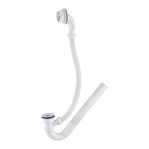 Изображение товара Сифон ЭКОНОМ для ванн неповоротный белый (шт)