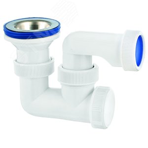 Изображение товара Сифон УНИВЕРСАЛ для душевого поддона с нержавеющей чашкой (шт)