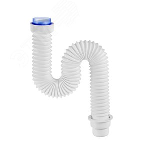 Изображение товара Сифон ЭЛИТ гофрированный без выпуска L600 мм 1'1/2 - D40/50 (шт)