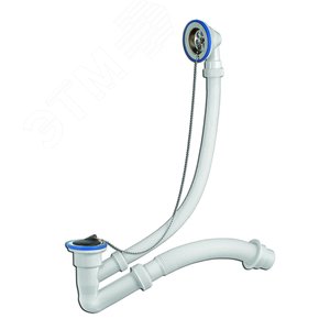 Изображение товара Сифон ЭЛИТ для ванн с нержавеющими чашками D40/50 (шт)