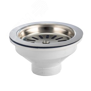 Изображение товара Выпуск ЭЛИТ с плоской нержавеющей чашкой D114 мм (шт)