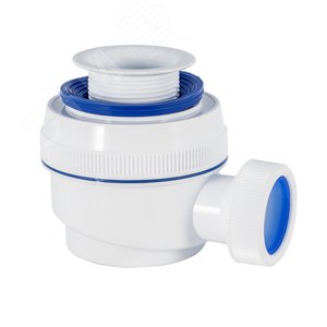 Изображение товара Сифон для душевого поддона с пластмассовым выпуском 1'1/2 (шт)