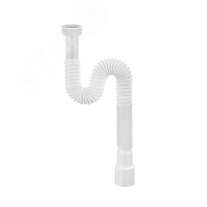 Изображение товара Сифон МИНИ ЭЛИТ гофрированный без выпуска стандарт L800 мм 1'1/4 - D40/50 (шт)